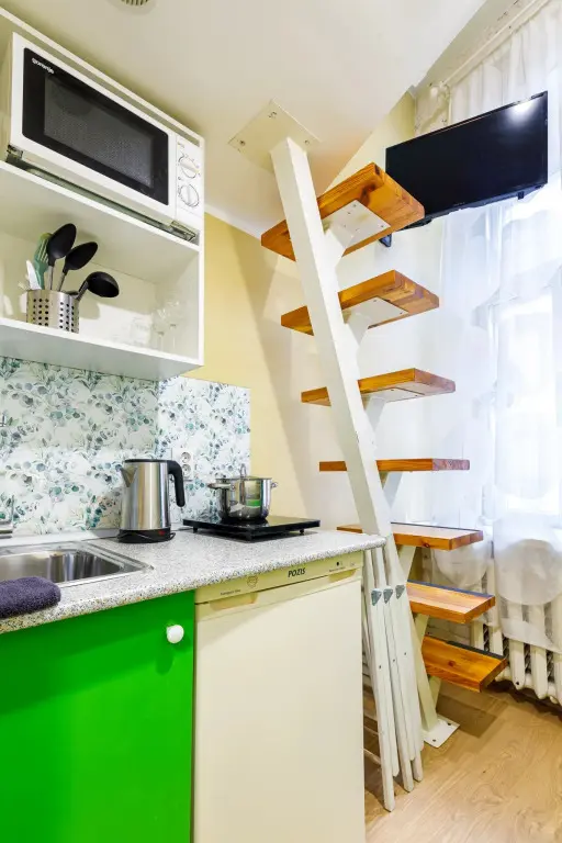 Санкт-Петербург: Апартаменты Roomstay Гривцова 13 Comfort Studio #3