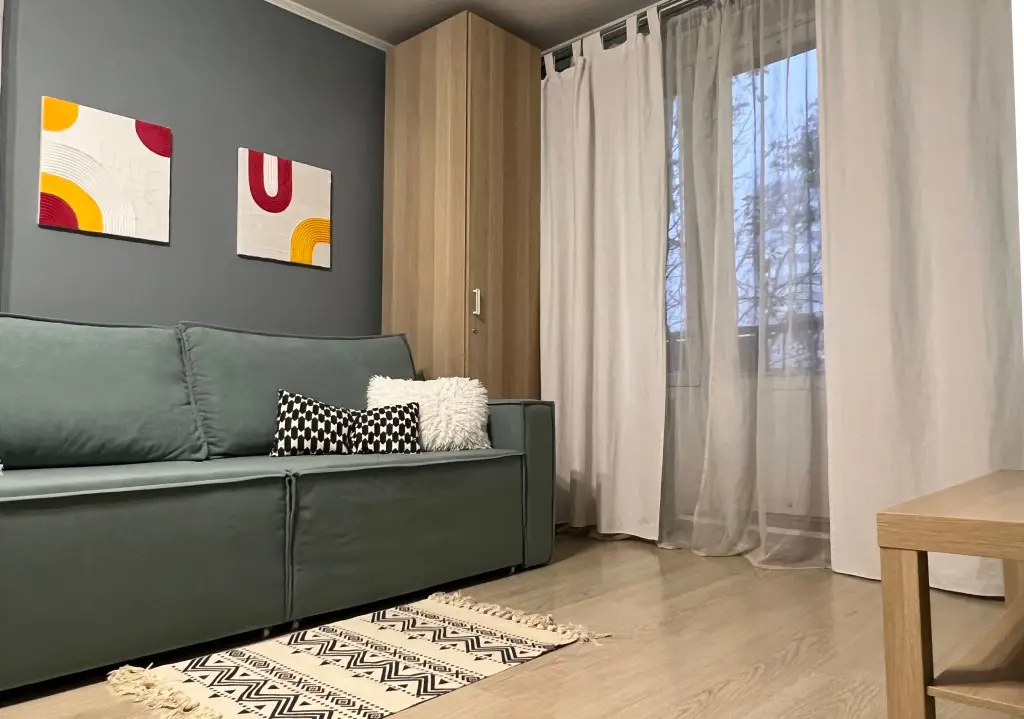 Москва: Квартира Art Room в минуте от метро Молодежная