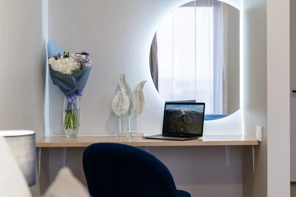 Москва: Апартаменты Lalapart Blue Sunset с панорамными окнами на 29 этаже в 3 минутах от м Дмитровская
