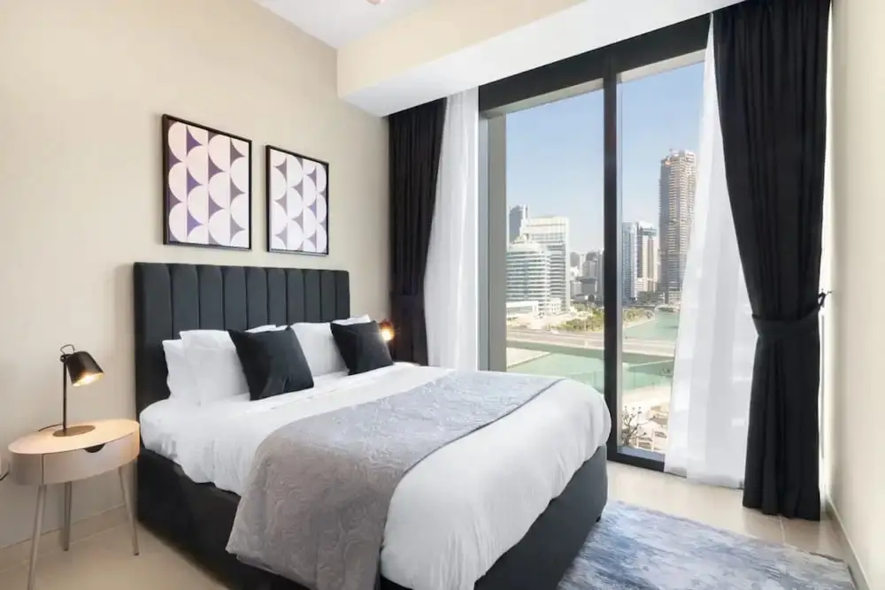 Дубай: Silkhaus Cozy Marina View Pool Gym Near JBR