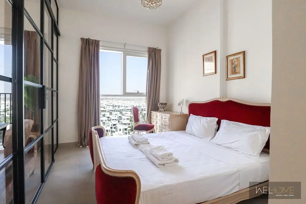 Дубай: WelHome - Contemporary 1BR at Dubai Hills Estate