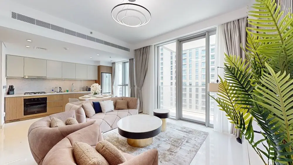 Дубай: Primestay - 1BR Sea View in Beach Isle