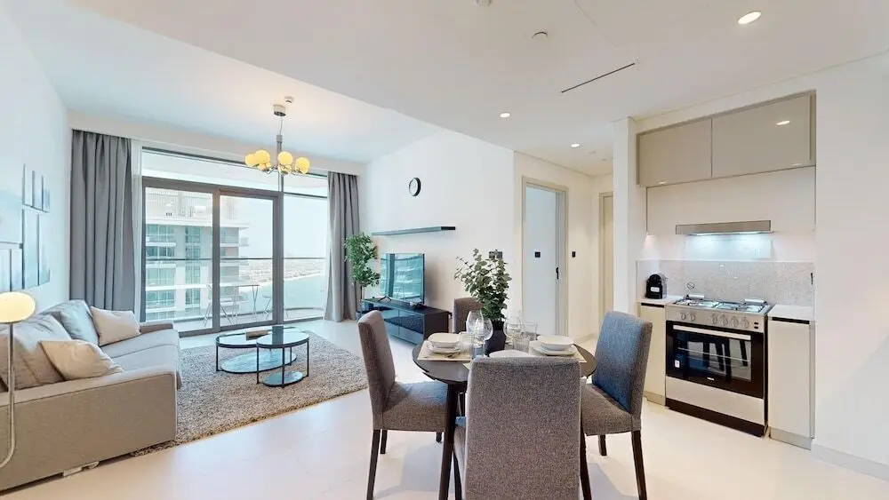 Дубай: Primestay - Marina Vista 2 1BR - Dubai