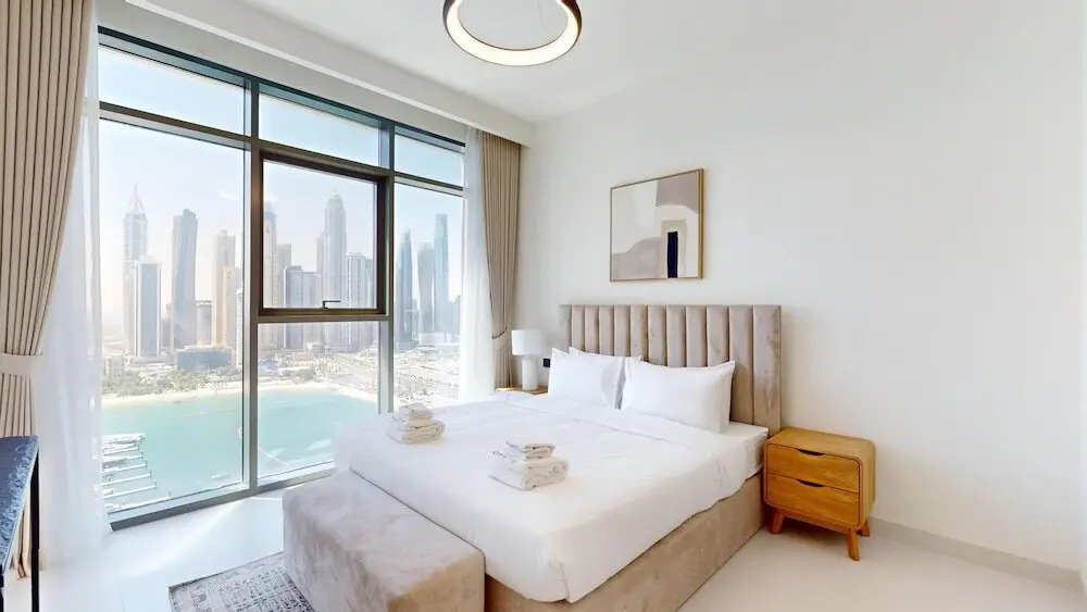 Дубай: Primestay - Marina Vista 2 1BR - Dubai