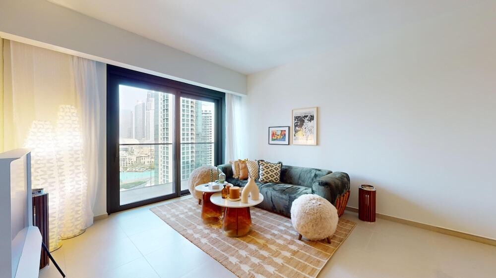 Дубай: Primestay - 2BR Act Burj Khalifa View