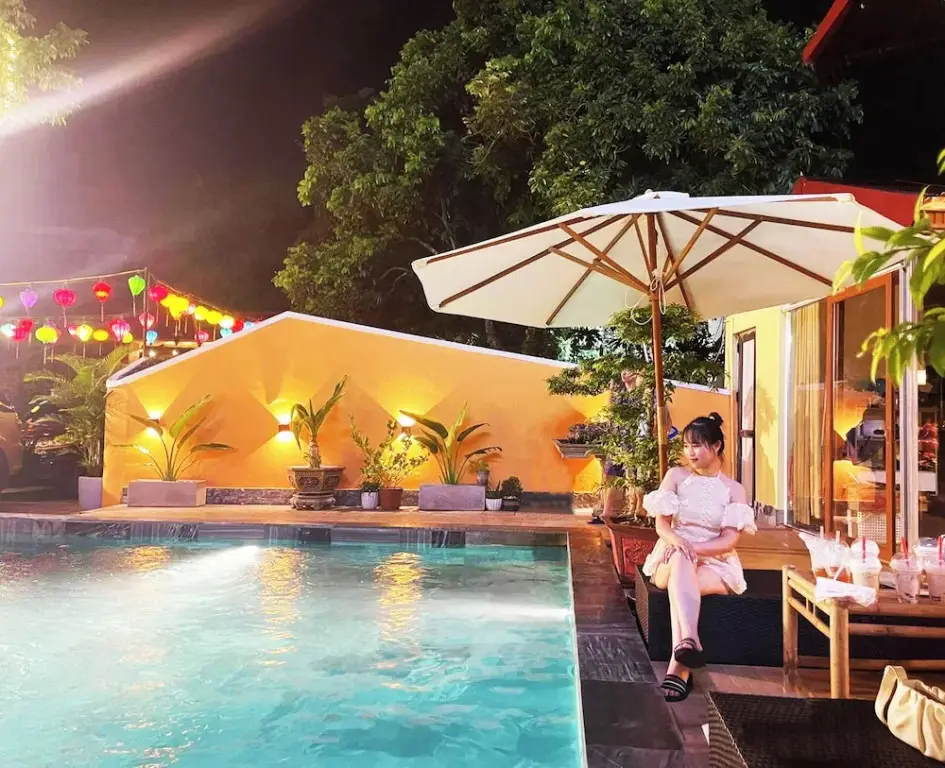 Хоа Лу: Room in Chalet - Trang An Ao Dai Homestay - Wooden House With Field View and Private Bathroom