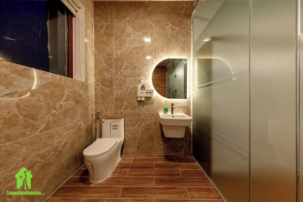 Хоа Лу: Room in House - Trang An Ao Dai Homestay - Family Room With Field View and Private Bathroom