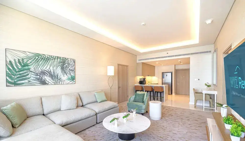 Дубай: Luxurious St Regis 1 Bed Palm View