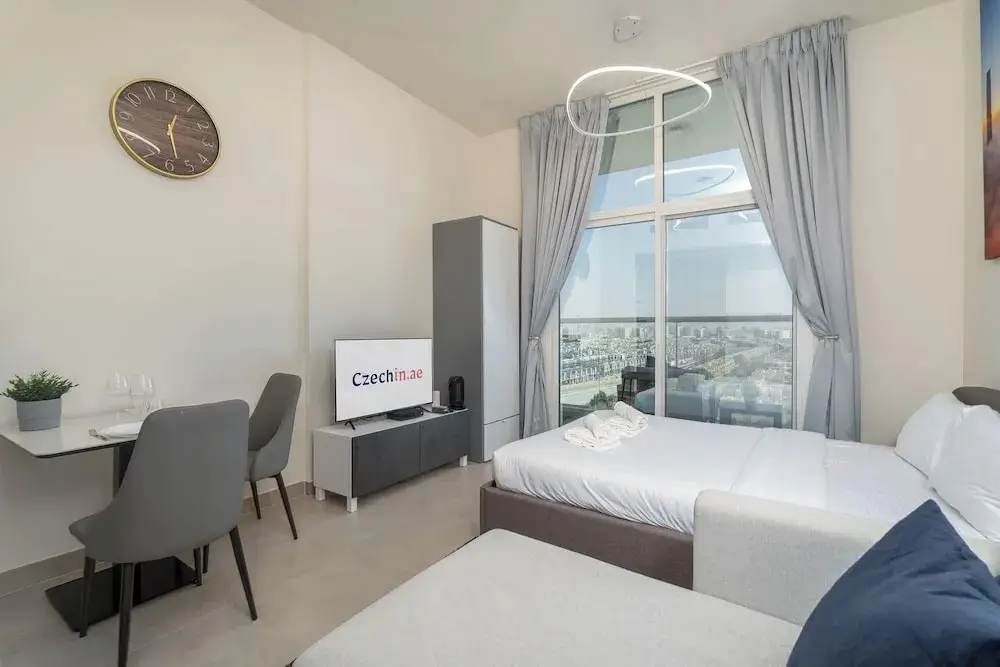 Дубай: Cozy Studio Budget Friendly