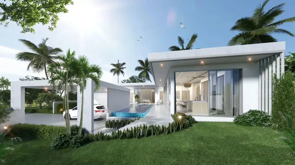 Modern Open Design 4BR Pool Villa Mina — фото 1