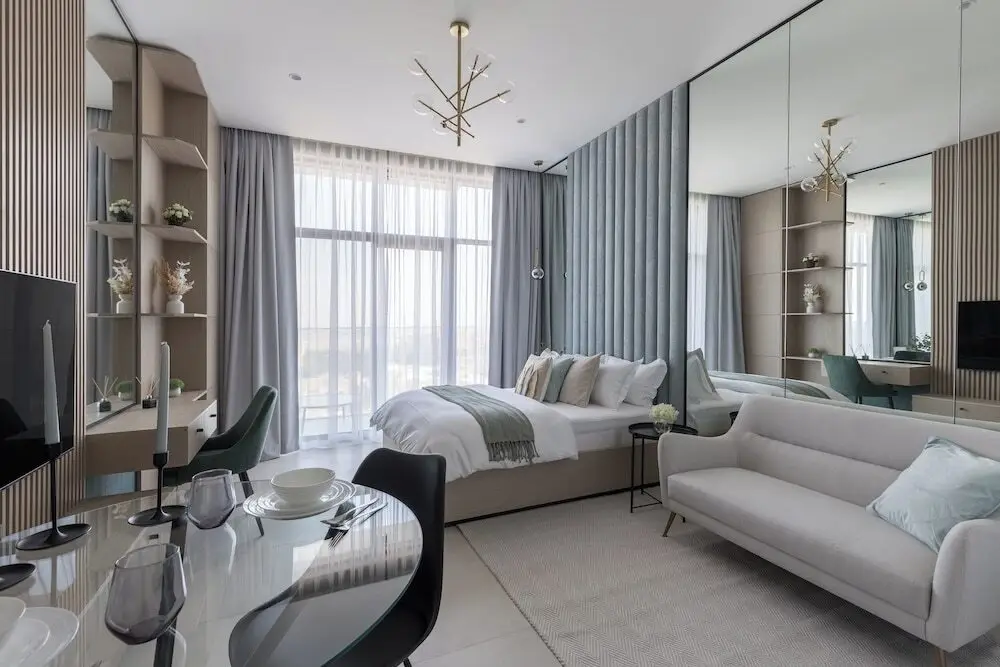 Дубай: Cozy studio at Westwood By IMTIAZ