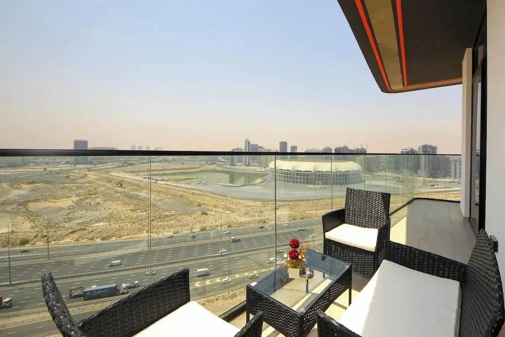 Дубай: Brand new 1BHK with pool and gym