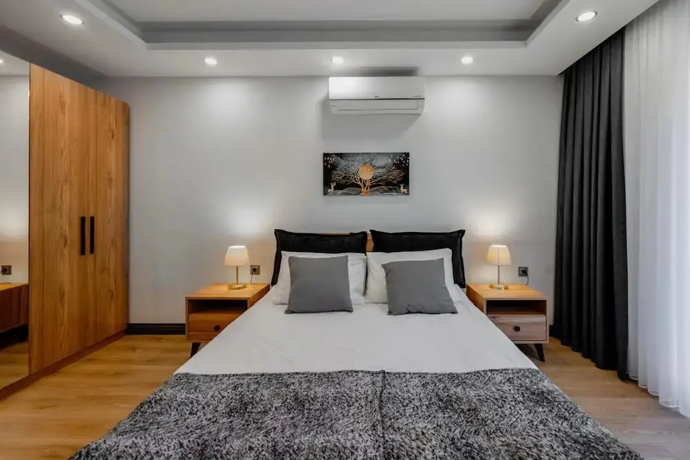 Анталья: Modern Flat w Patio and Garden 5 min to Lara Beach