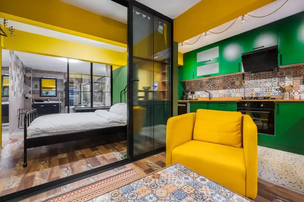 Стамбул: Flat w Jacuzzi and Backyard 6 min to Kadikoy Coast