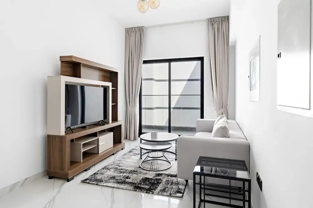 Дубай: Modern 1-bedroom Apart With Pool gym and Hammam