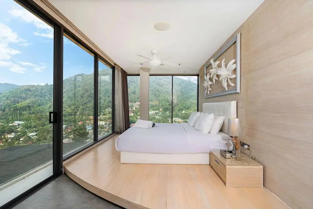 Кату: Open Hill View 3BR Natural Park Villa 1