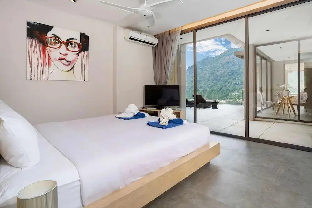 Кату: Open Hill View 3BR Natural Park Villa 1