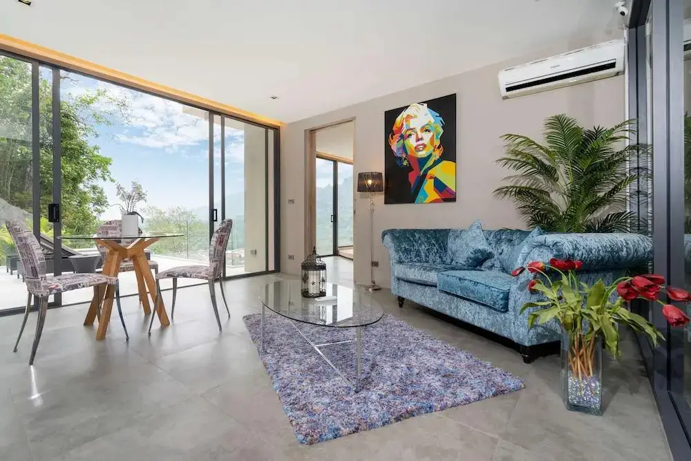 Кату: Open Hill View 3BR Natural Park Villa 1