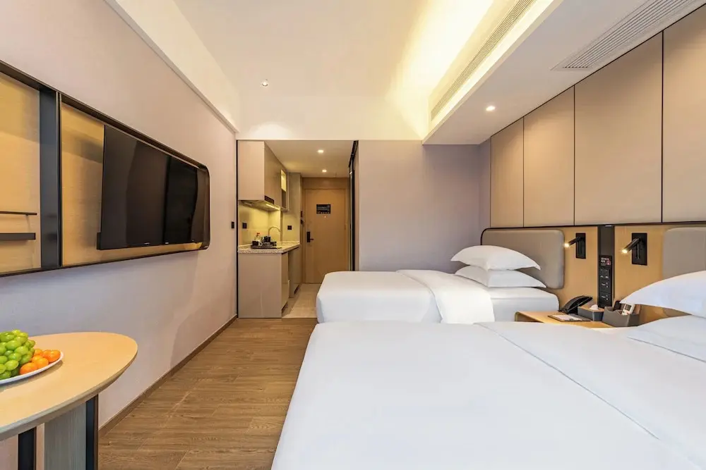 Гуанчжоу: Poltton International Apartment - Guangzhou Knowledge City Wangcun Subway Station
