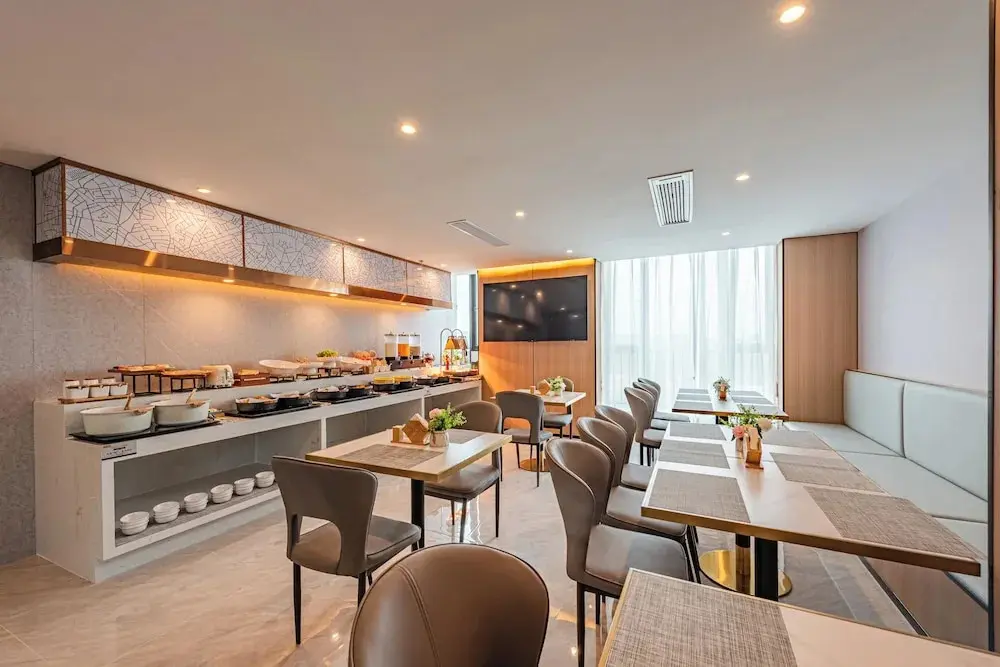 Гуанчжоу: Poltton International Apartment - Guangzhou Knowledge City Wangcun Subway Station