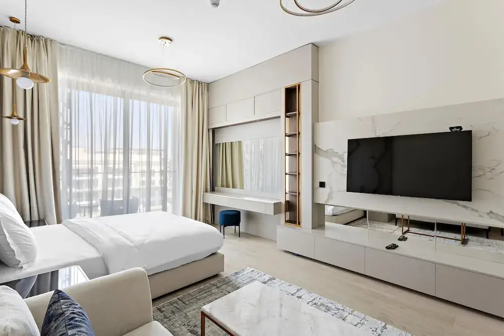 Дубай: New Studio in Arjan With Pool Game Room and Cinema