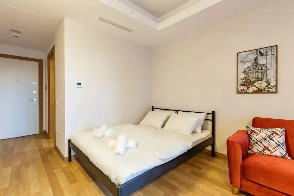 Стамбул: Modern Studio Flat With City View in Sariyer