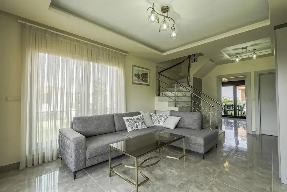 Белек: Flat w Shared Pool and Balcony 8 min to Beach