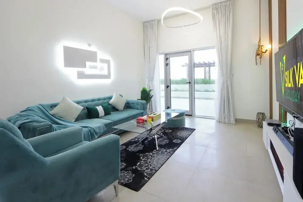 Дубай: Silk Valley - Brand new 1B with pool view
