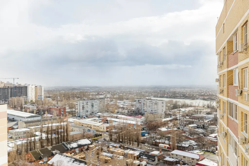 Краснодар: Апартаменты на 19 этаже с Lounge - балконом. Вид, которому позавидуют. Центр Краснодара