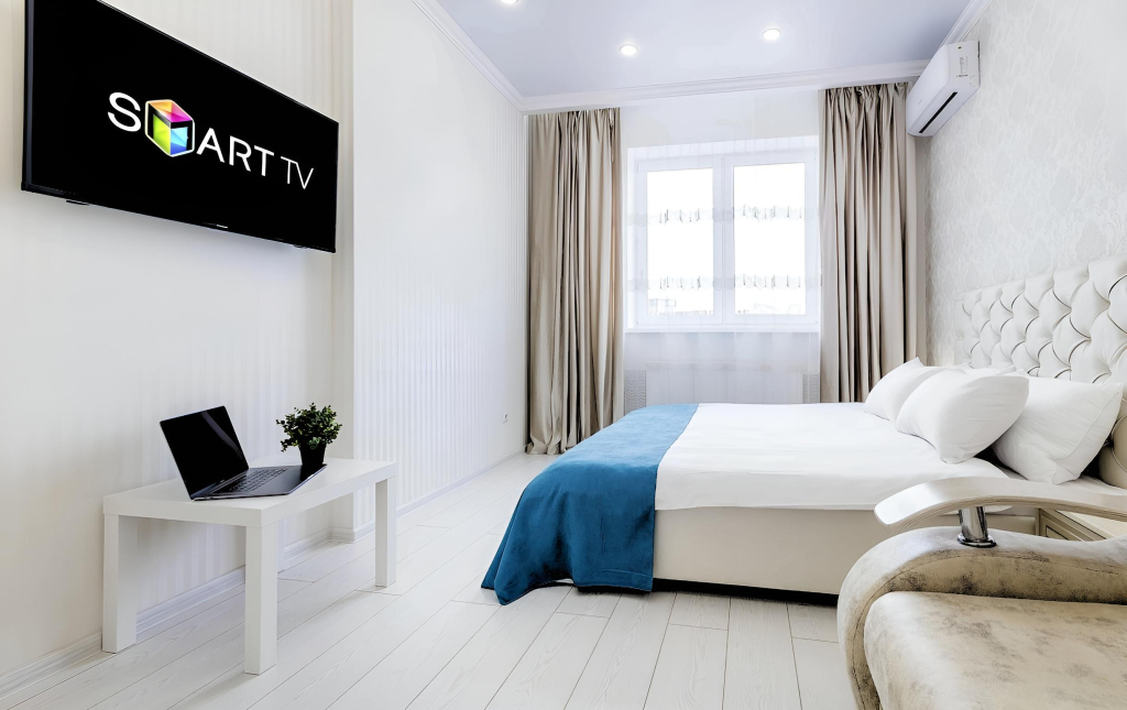 Апартаменты Depart Apart на Фестивальном с парковкой и Smart TV — фото 1