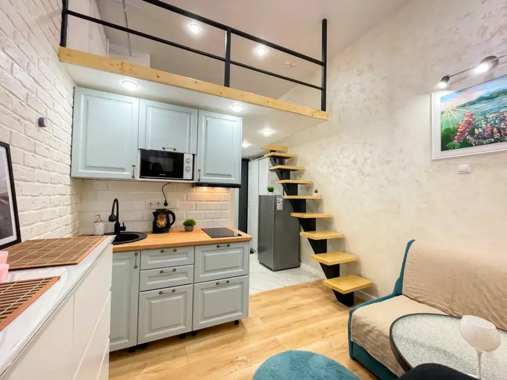 Москва: Квартира двухуровневая возле метро Рязанский проспект Dayker City Apartments 1