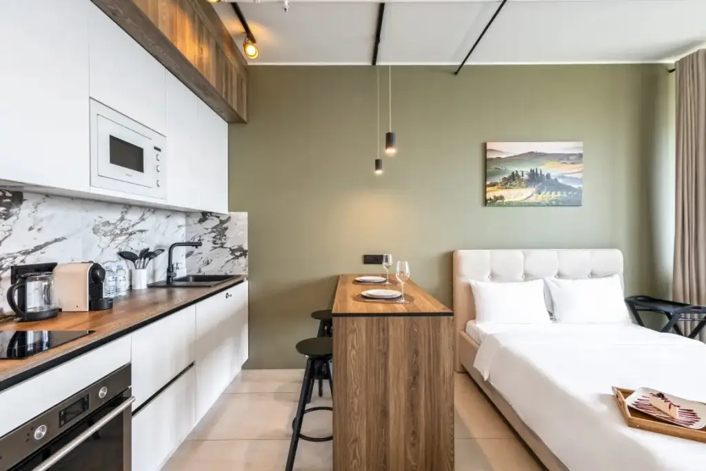 Москва: Апартаменты Студия с Видом на Город Elite Apartments
