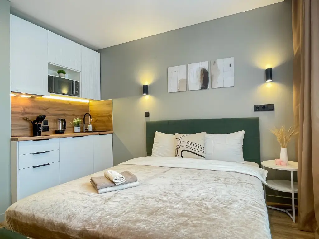 Москва: Квартира Dayker City Apartments студия возле метро Тропарево 2