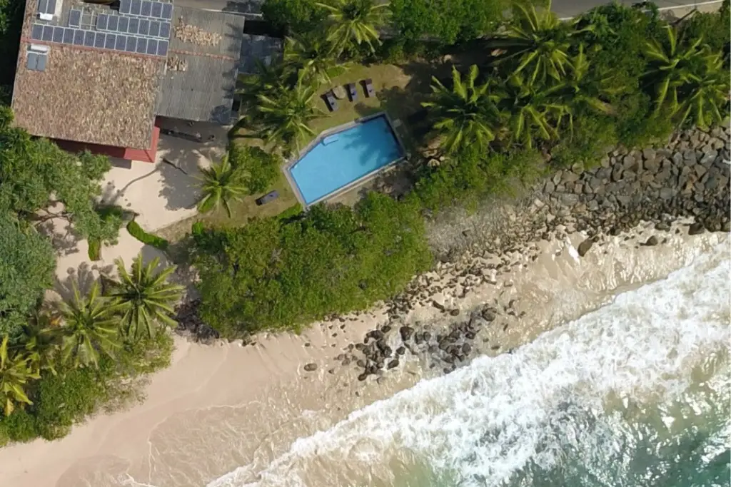Коггала: Villa South Point Abbey 4 bedroom beach front