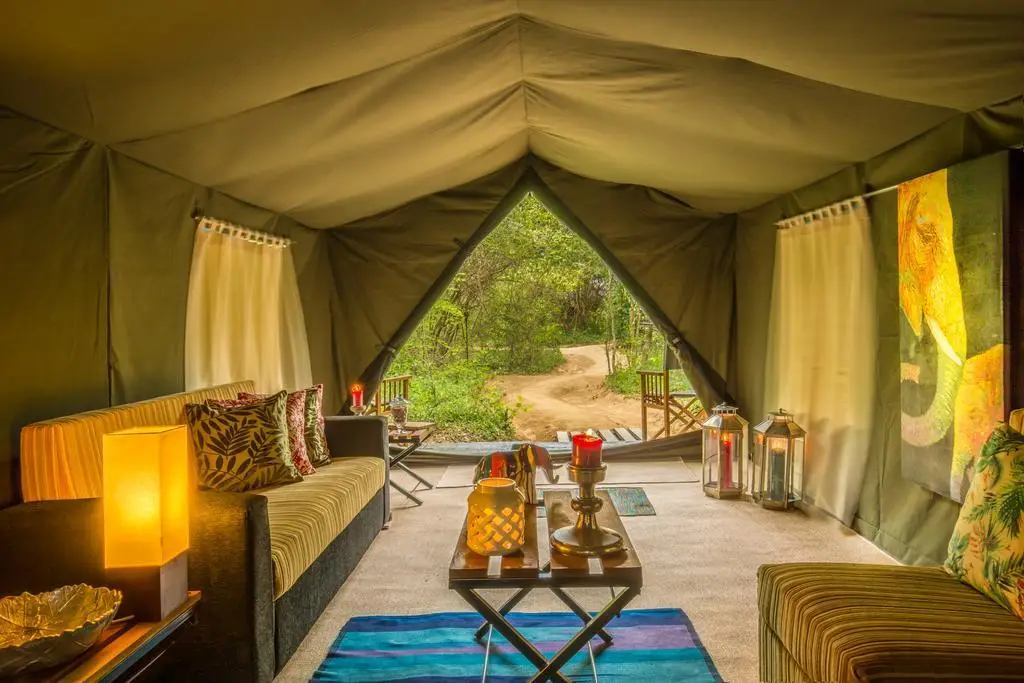 Тиссамахарама: Ruhunu Safari Mobile Tented Camping Yala