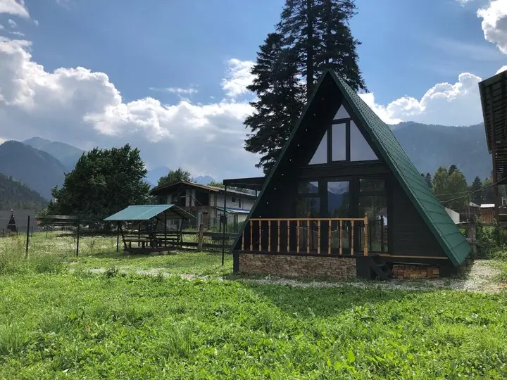 Архыз: Шале A-Frame
