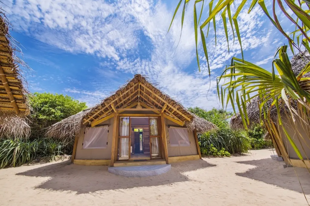 Ахунгалла: Отель Jungle Beach Camp Ahungalla