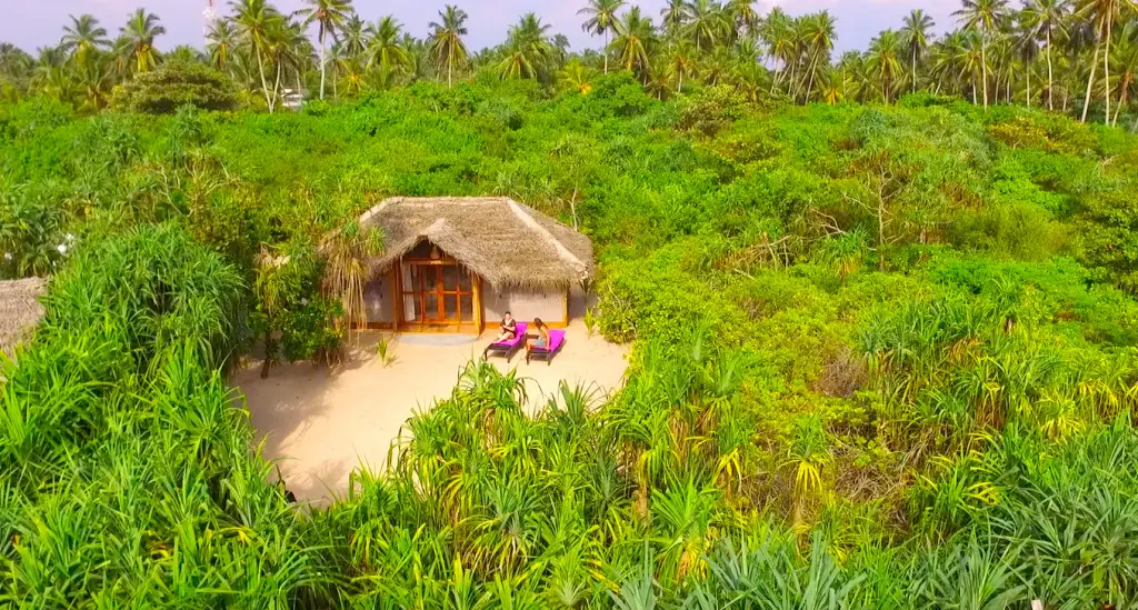 Ахунгалла: Отель Jungle Beach Camp Ahungalla