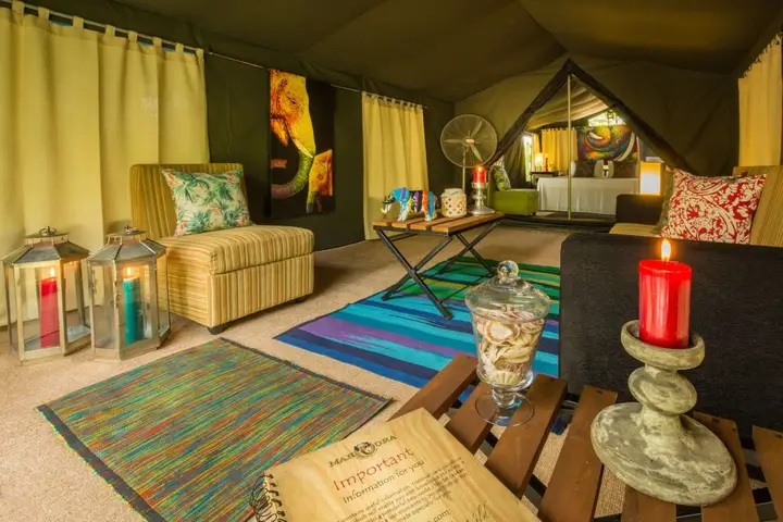 Анурадхапура: Mahoora Tented Safari Camp - Wilpattu