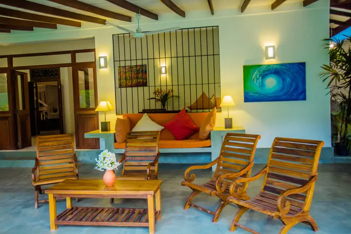 Коггала: Вилла South Point Surf House - 5 bedrooms sleeps 14
