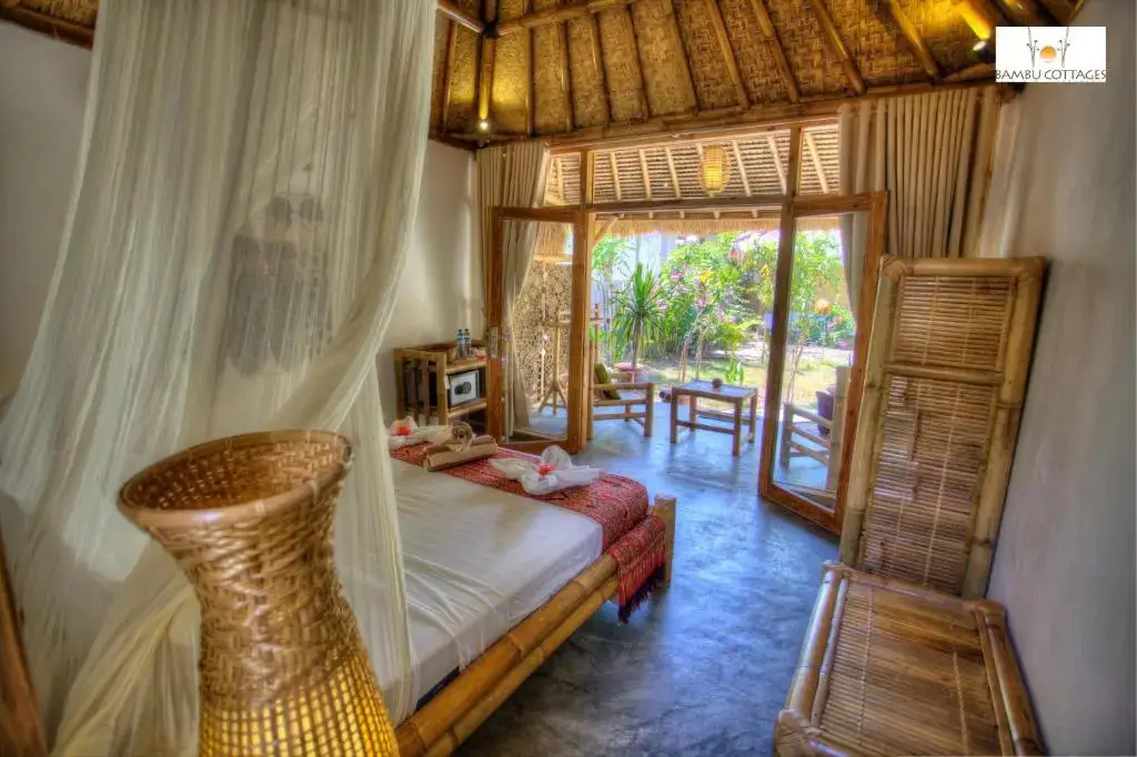 Гили Аир: Bambu Cottages
