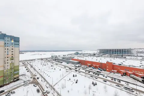 Апартаменты с видом на Волгу улица Карла Маркса 62 метро Стрелка Сова-Дом — фото 1