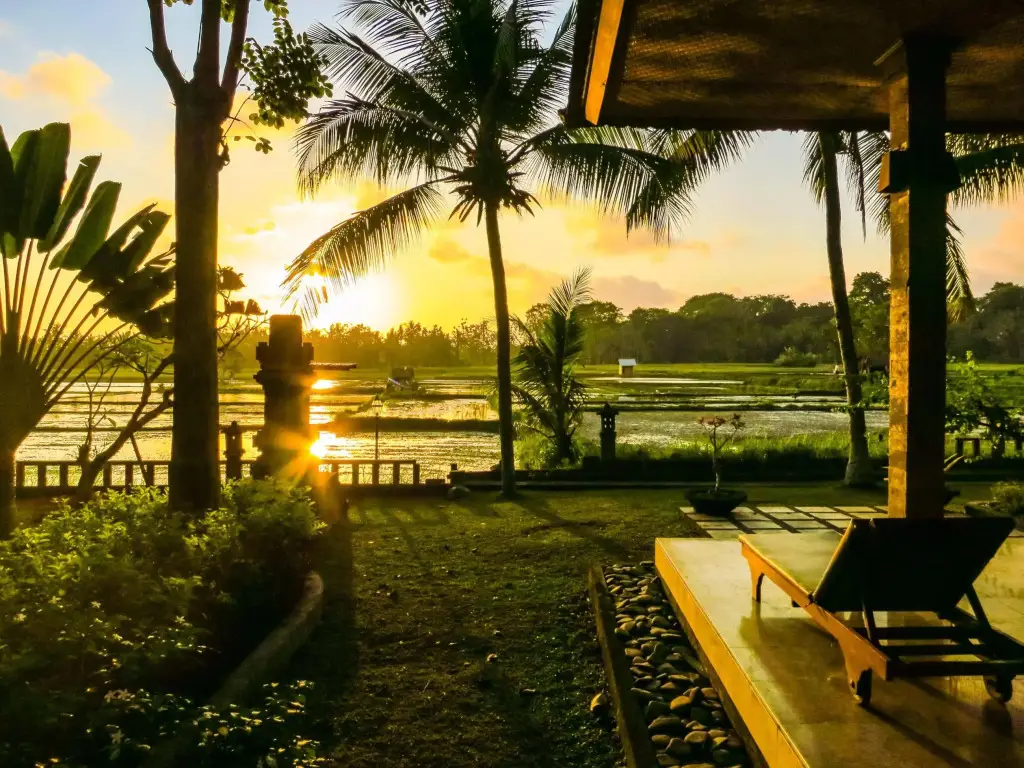 Убуд: Green Field Hotel and Restaurant