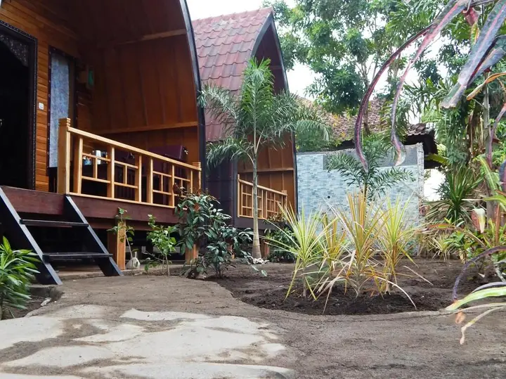 Гили Траванган: Banana Leaf Bungalow