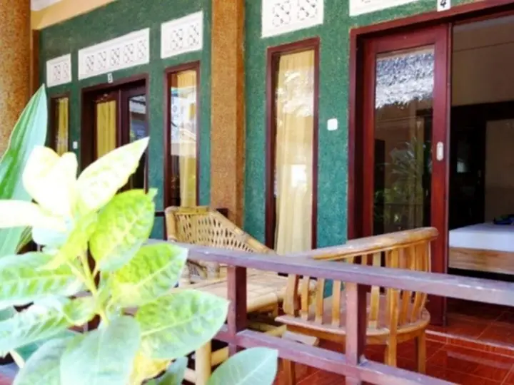 Гили Траванган: Banana Leaf Bungalow