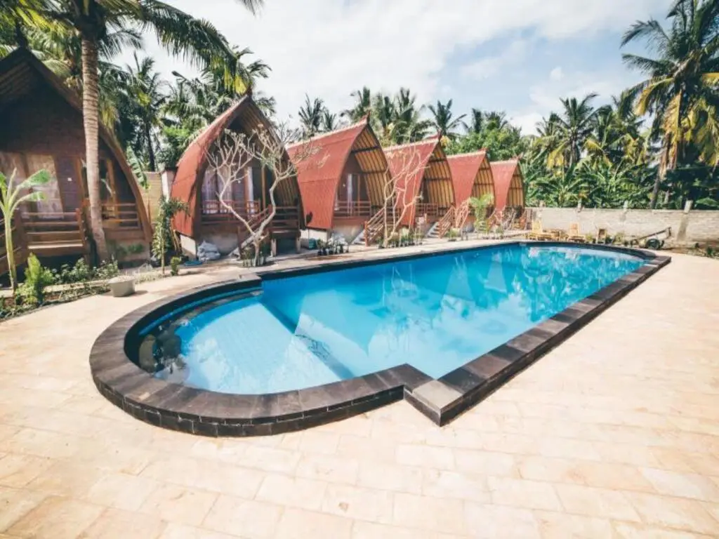 Гили Траванган: Island Beach Bungalow