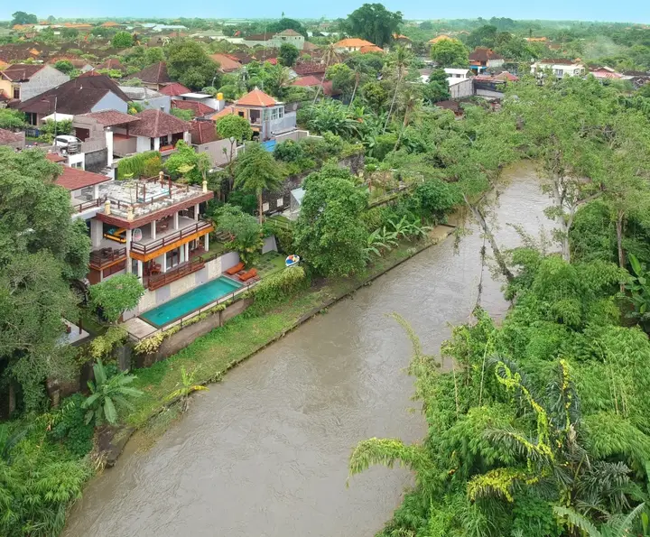Денпасар: Вилла Little Ubud River View