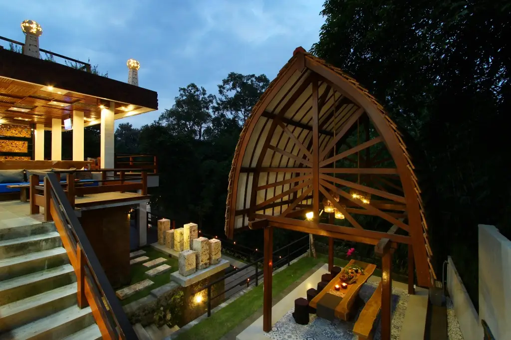 Денпасар: Вилла Little Ubud River View