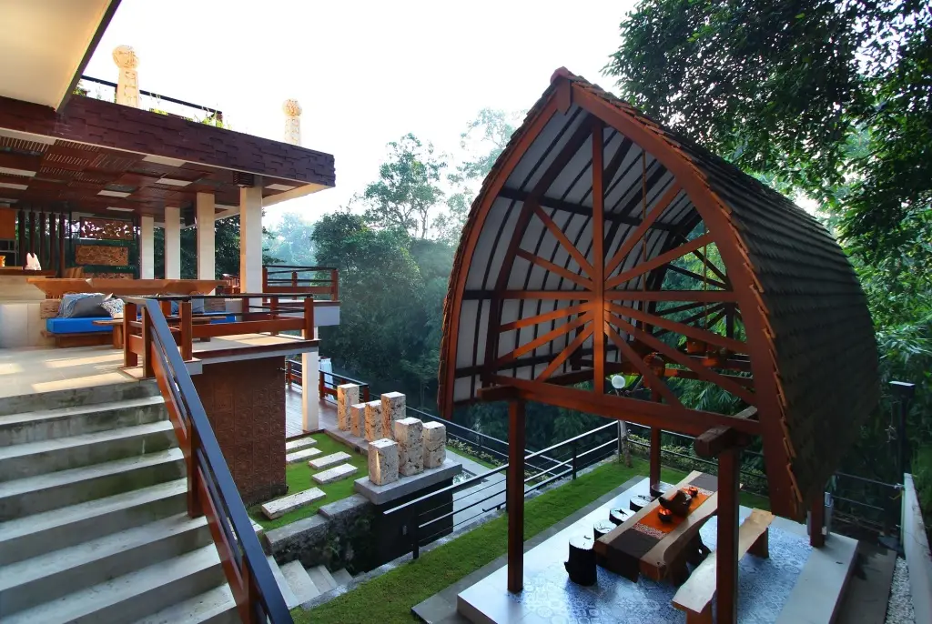 Денпасар: Вилла Little Ubud River View