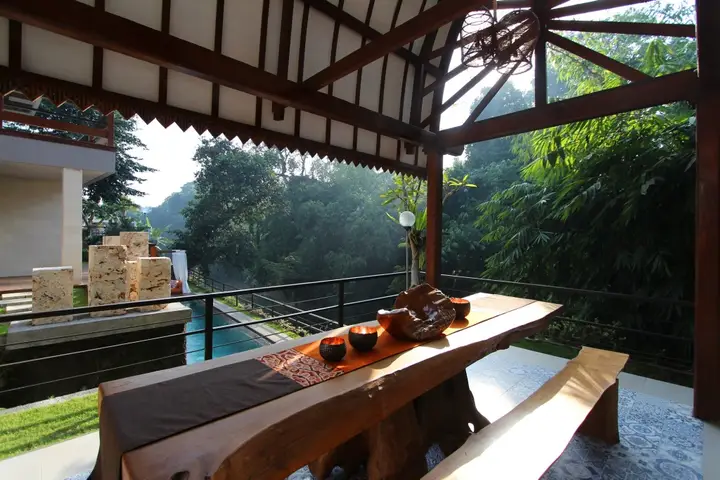 Денпасар: Вилла Little Ubud River View